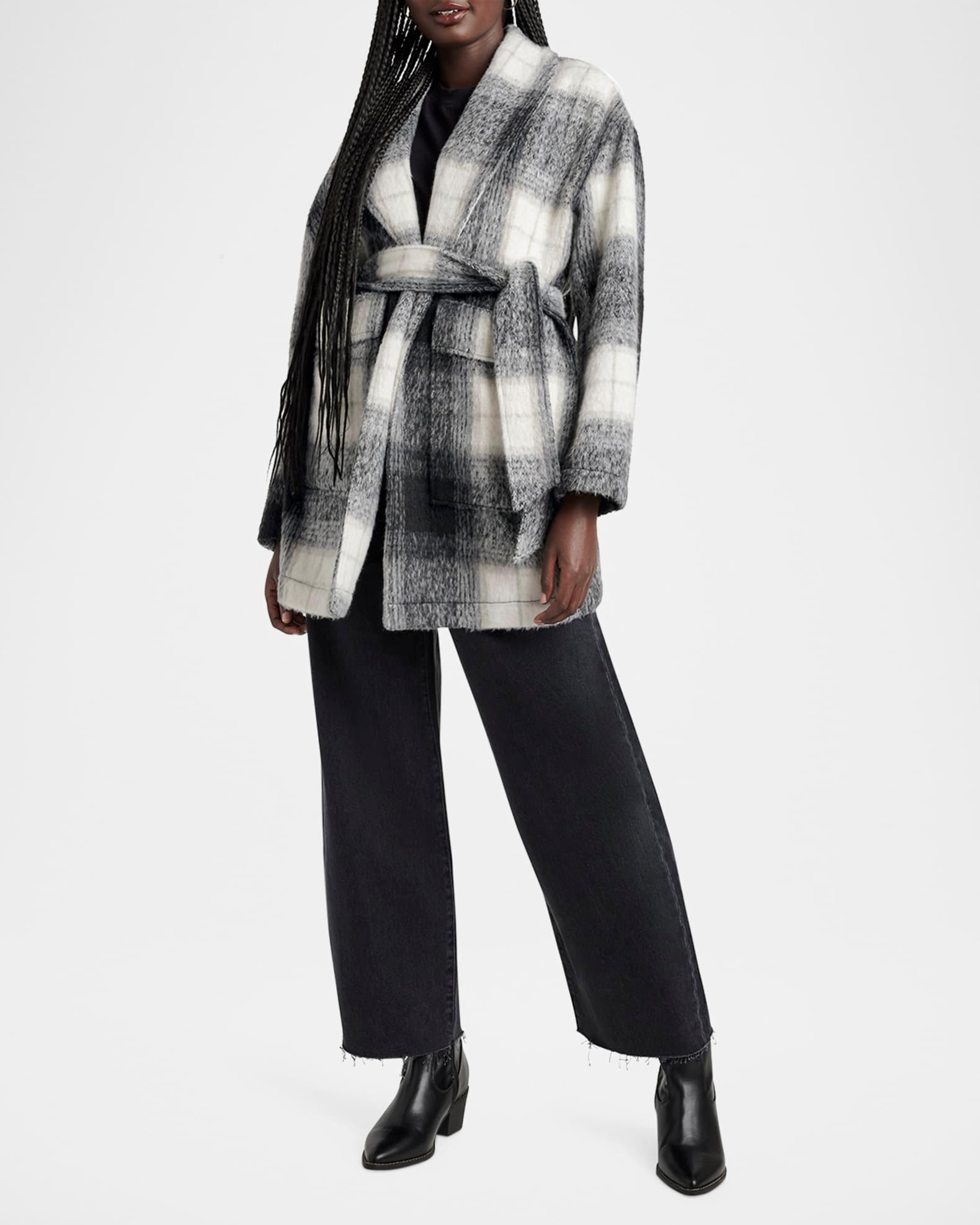 Vanessa Plaid Wool-Blend Jacket Product Image