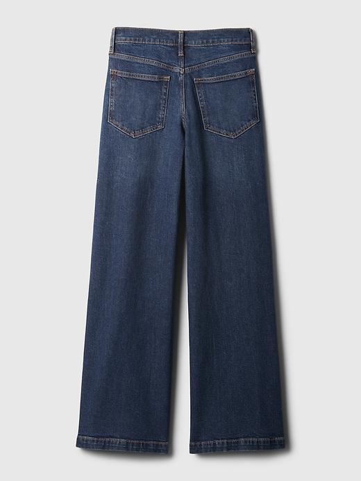 High Rise Stride Wide-Leg Jeans Product Image