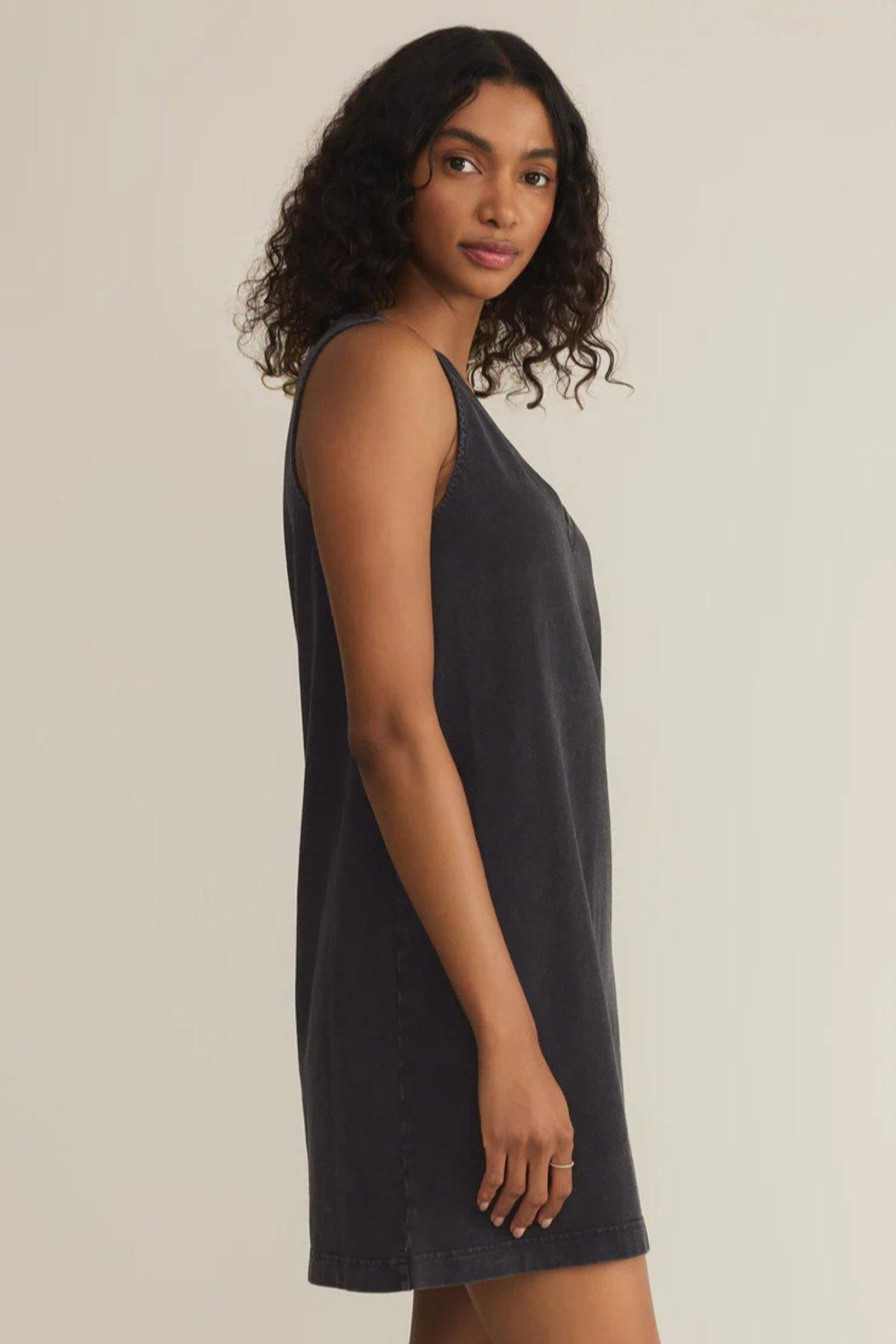 Sloane V-Neck Mini Dress Product Image