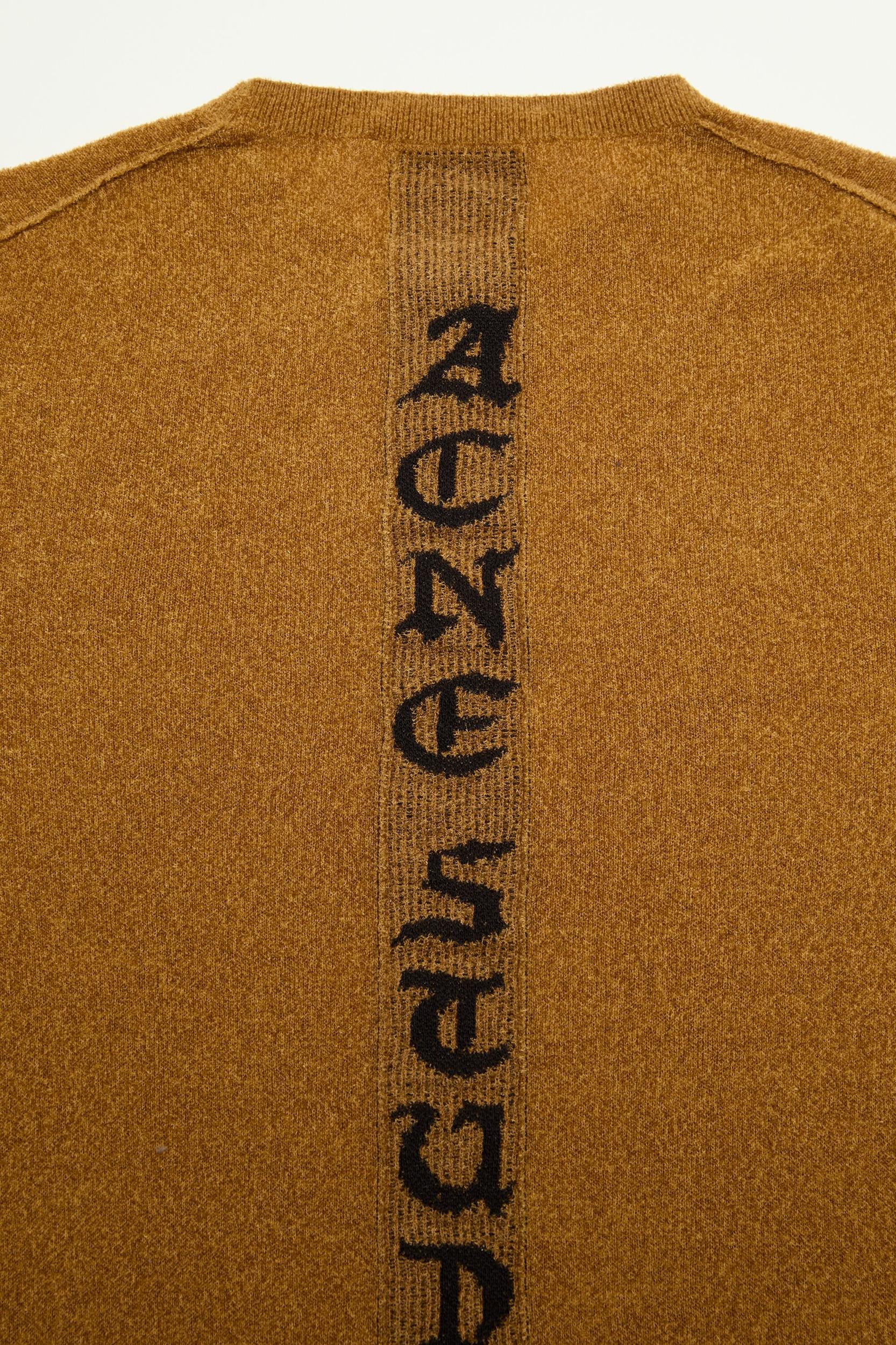 Logo fine sweater Product Image
