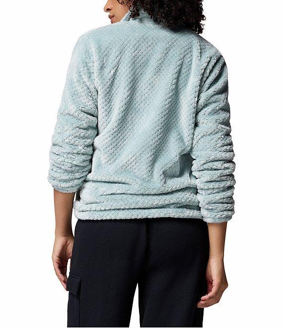 Columbia Fire Side Fleece Stand Collar Long Sleeves Zip Front Jacket Product Image