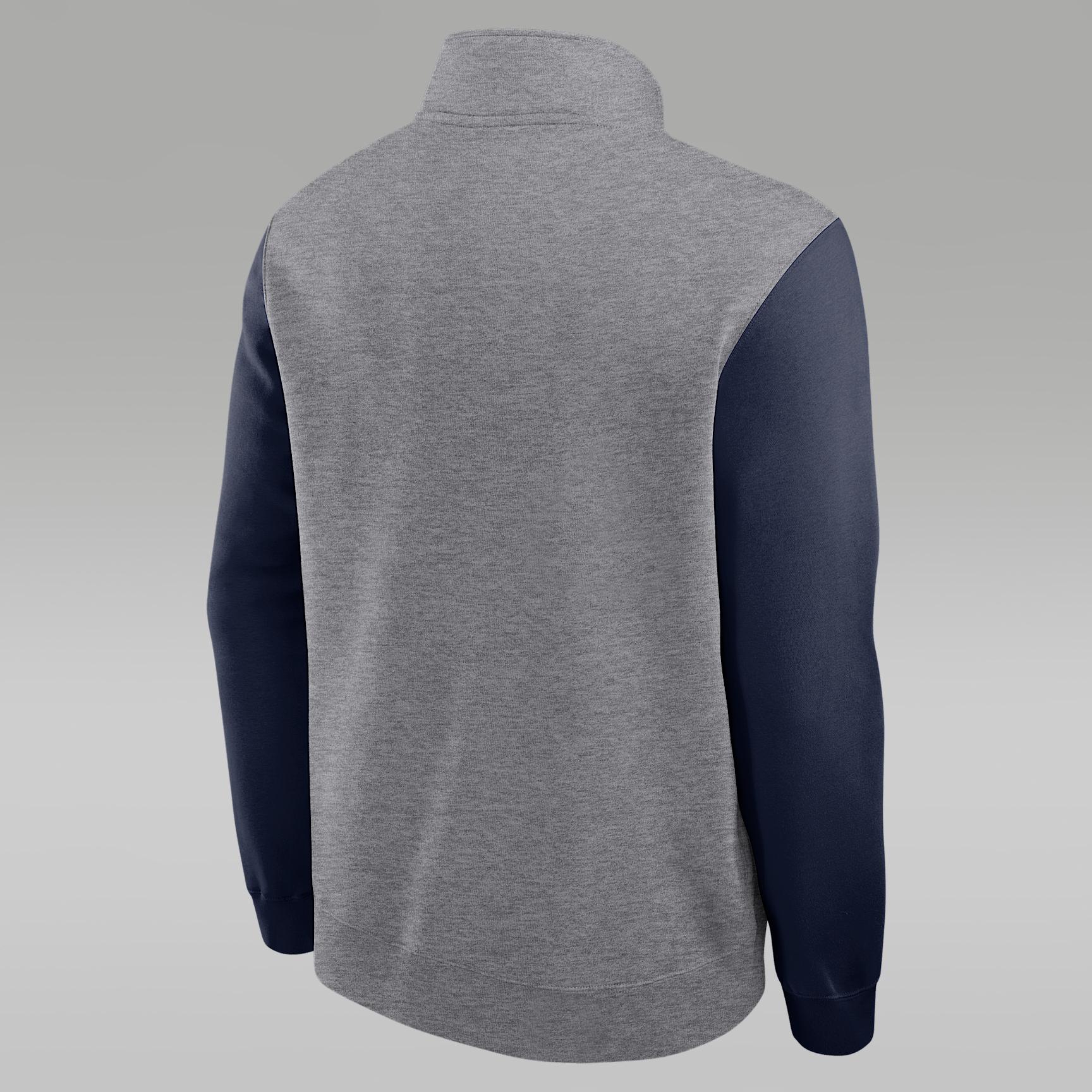 Mens Michigan Club Jordan Brand College 1/2-Zip Crew | 0JJW059PMWN-7HV Product Image