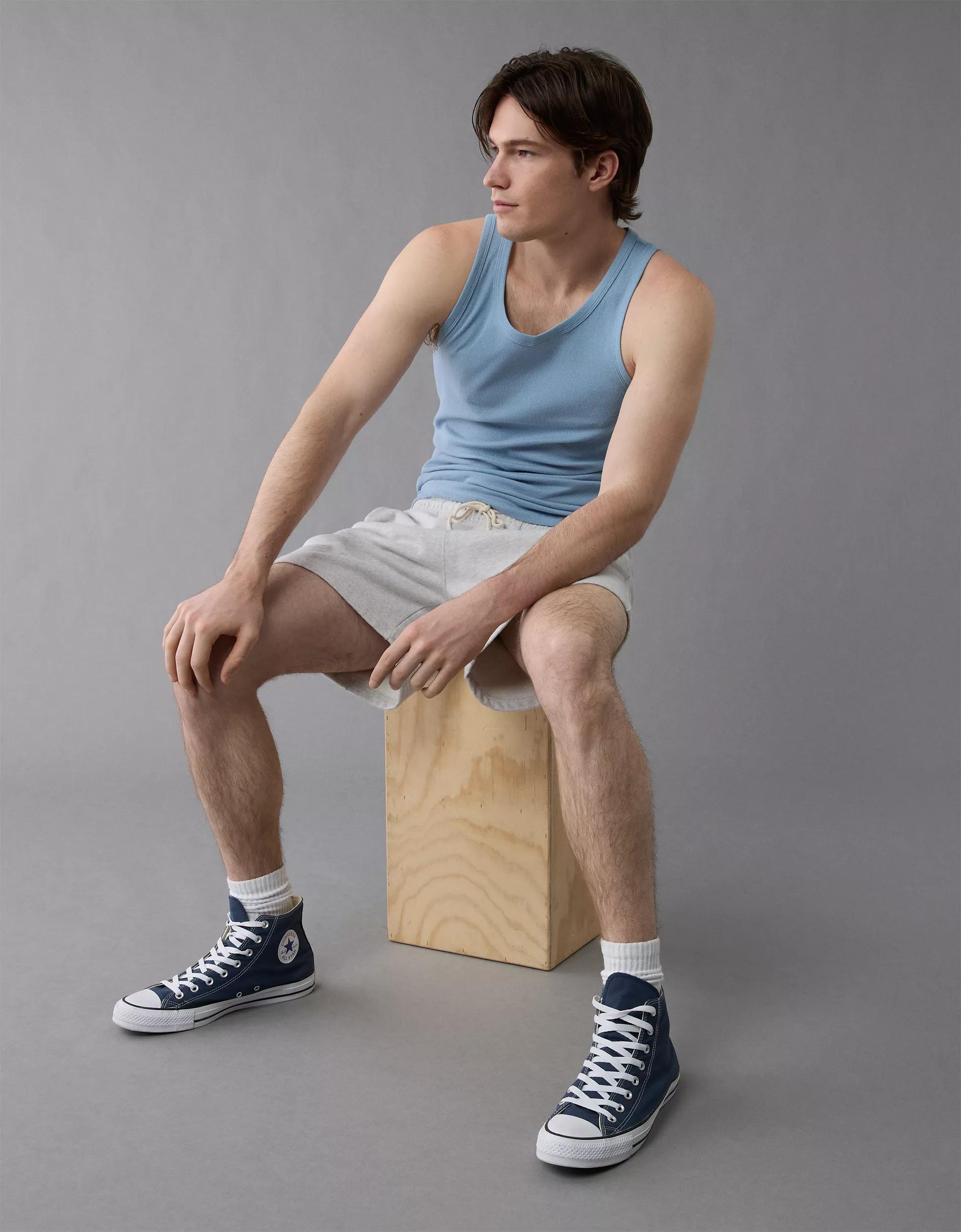 AE Ribbed Tank Top Product Image