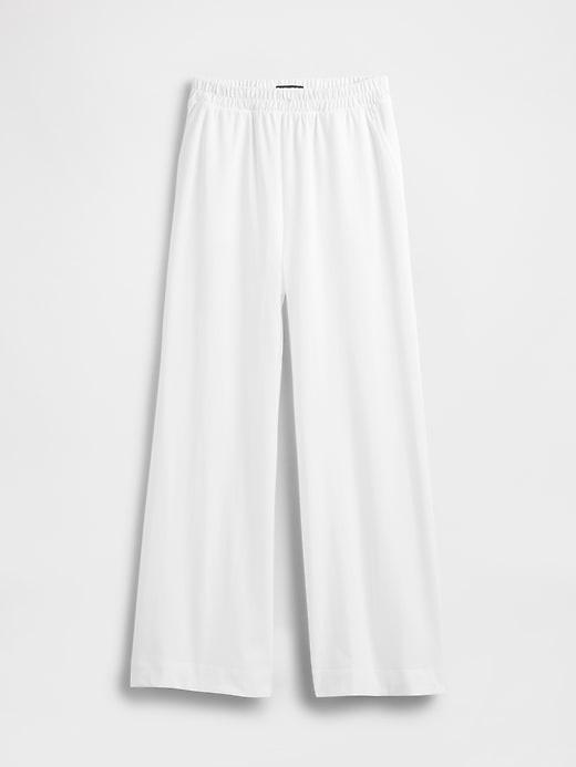 Heavyweight Organic Cotton Wide-Leg Pants Product Image