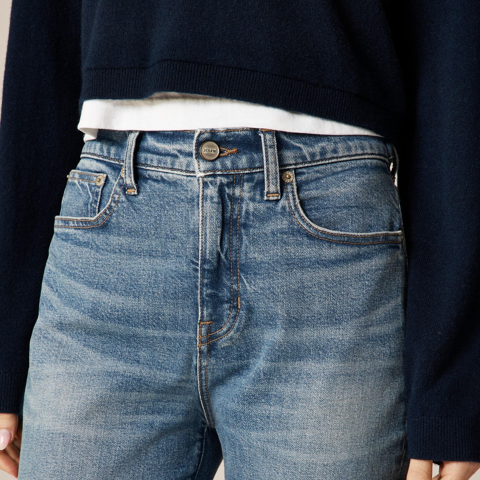 Nipped straight jean Product Image