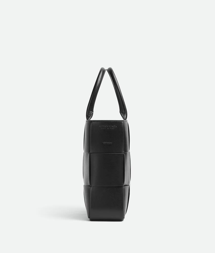 Men's Small East-West Arco Tote in Black Product Image