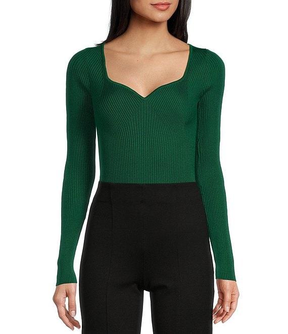 Takara Long Sleeve Directional Rib Bodysuit Product Image