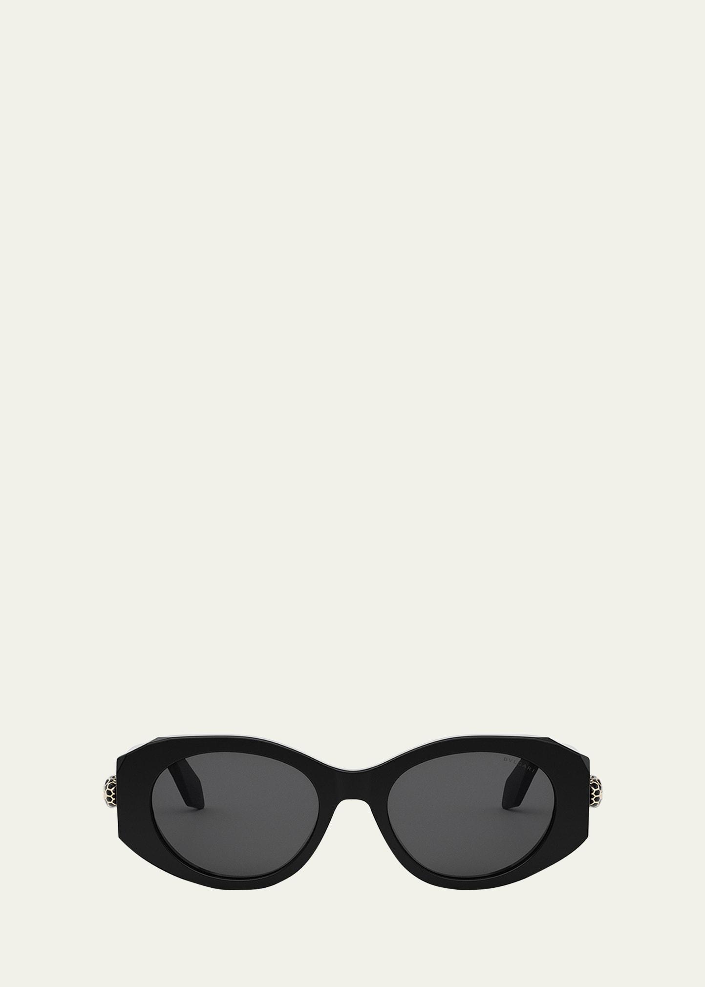 Womens Serpenti 52MM Oval Sunglasses Product Image