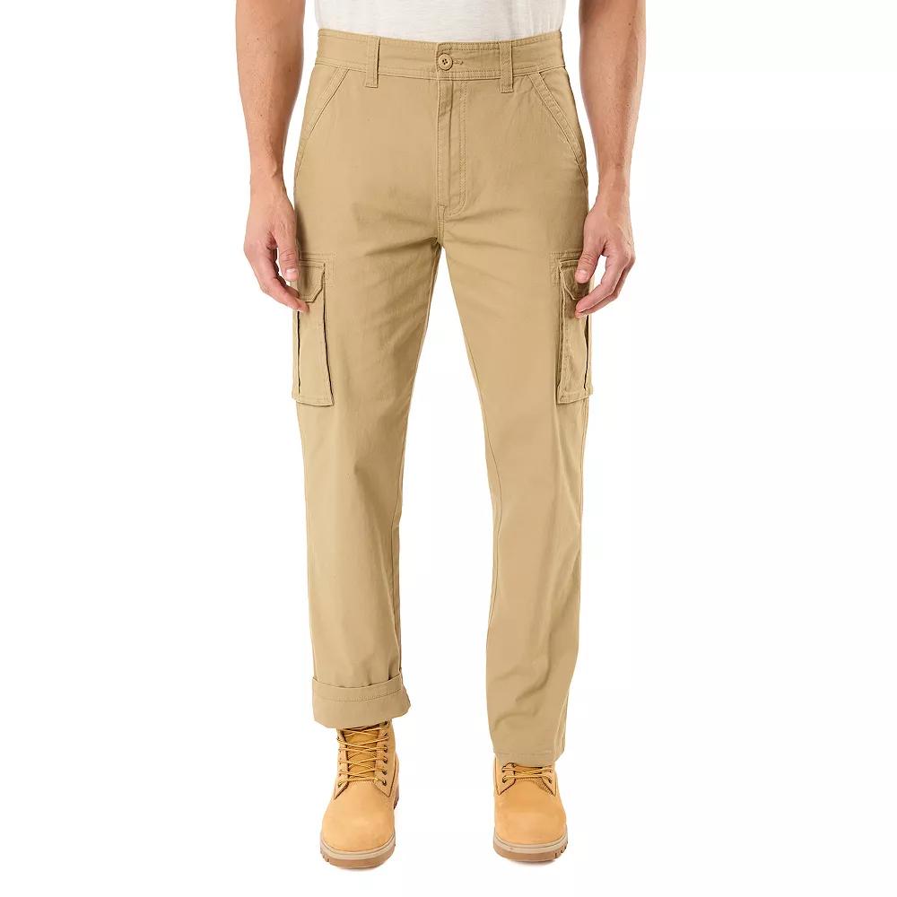 Men's Smith's Workwear Relaxed-Fit Stretch Canvas Cargo Pants,  Product Image