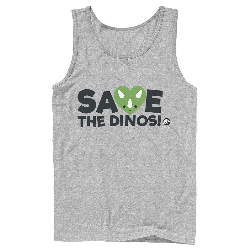 Men's Jurassic World: Fallen Kingdom Save The Dinos! Tank Top,  Product Image