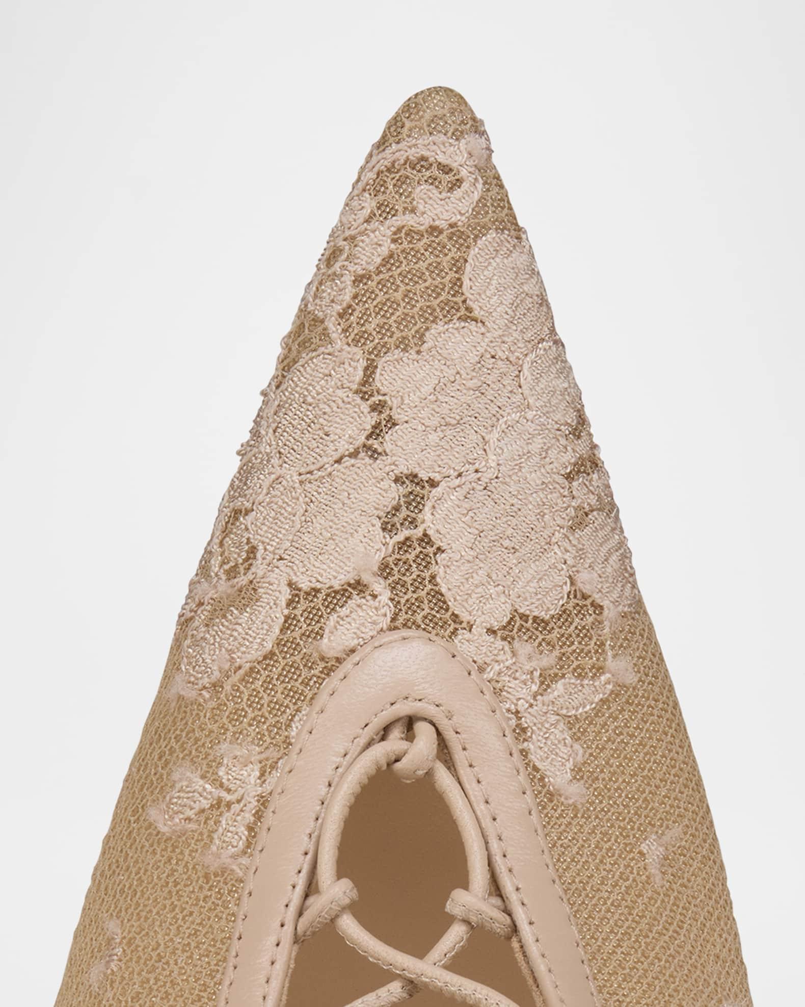 KM Lace Red-Sole Booties Product Image