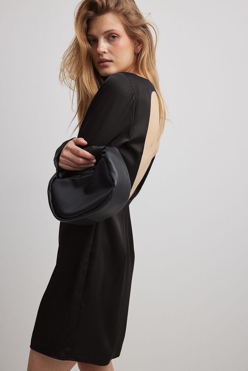 Asymmetric Open Back Mini Dress Product Image