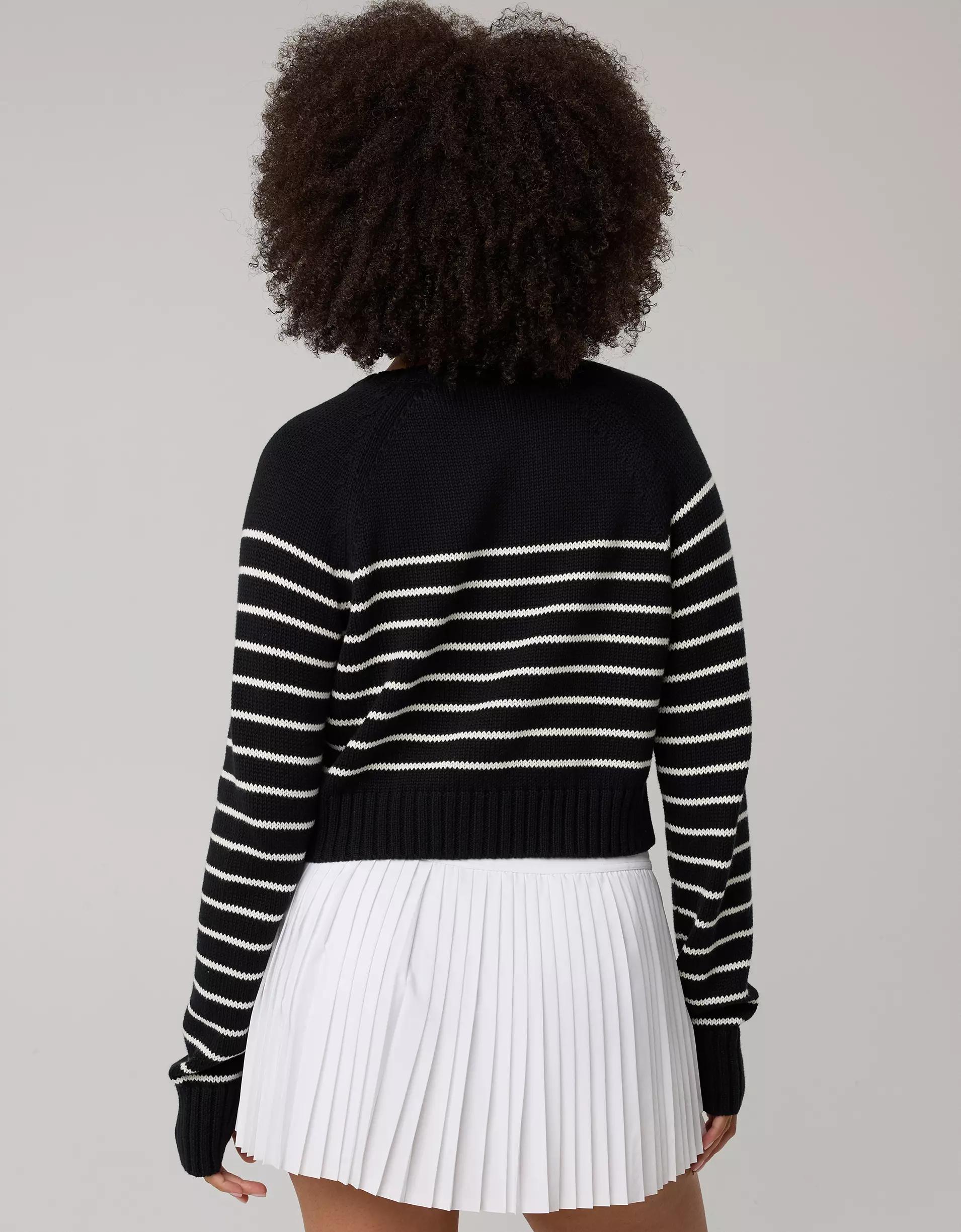 OFFLINE By Aerie Striped Cardigan Sweater Product Image