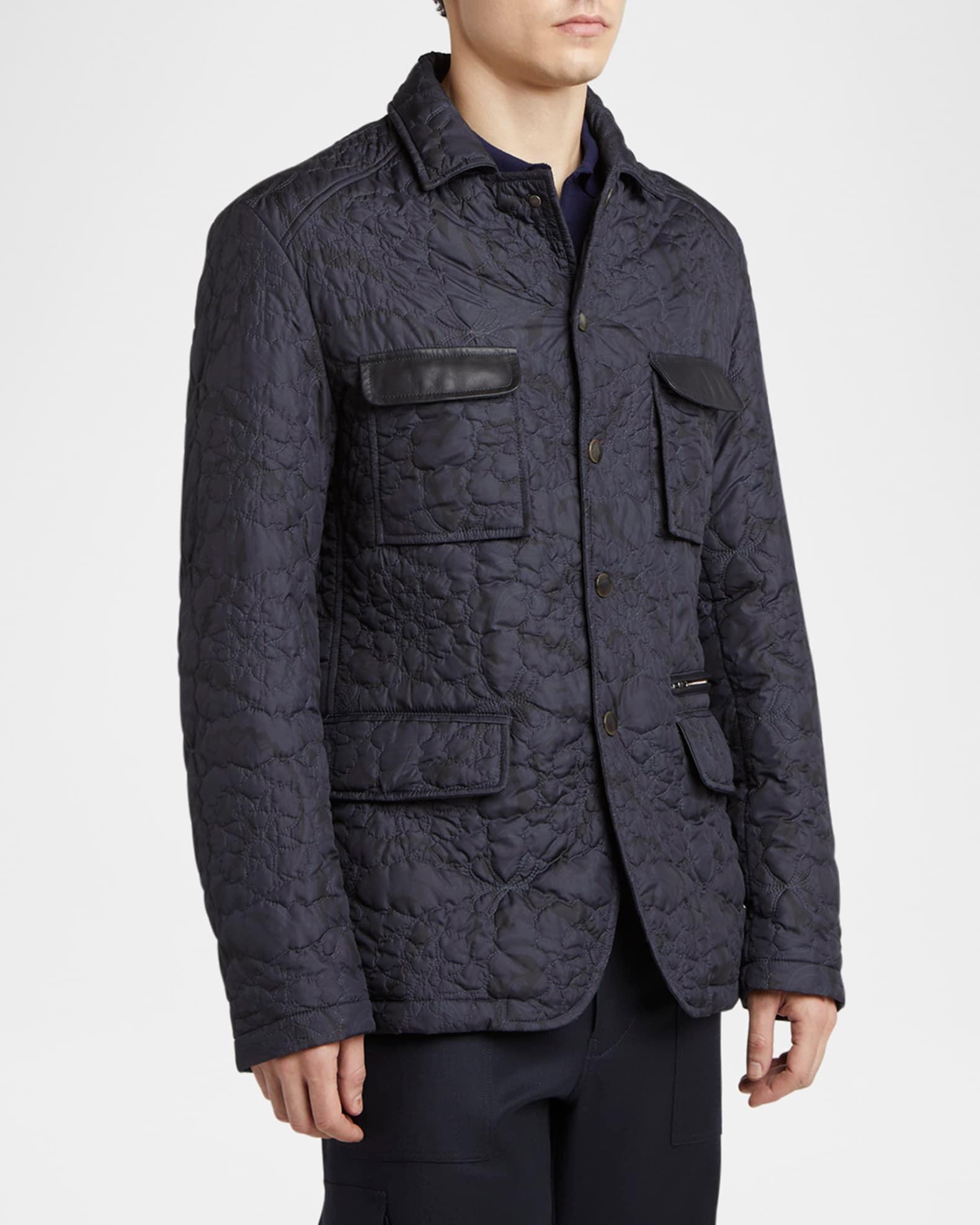 Men's Quilted Paisley 4-Pocket Jacket Product Image