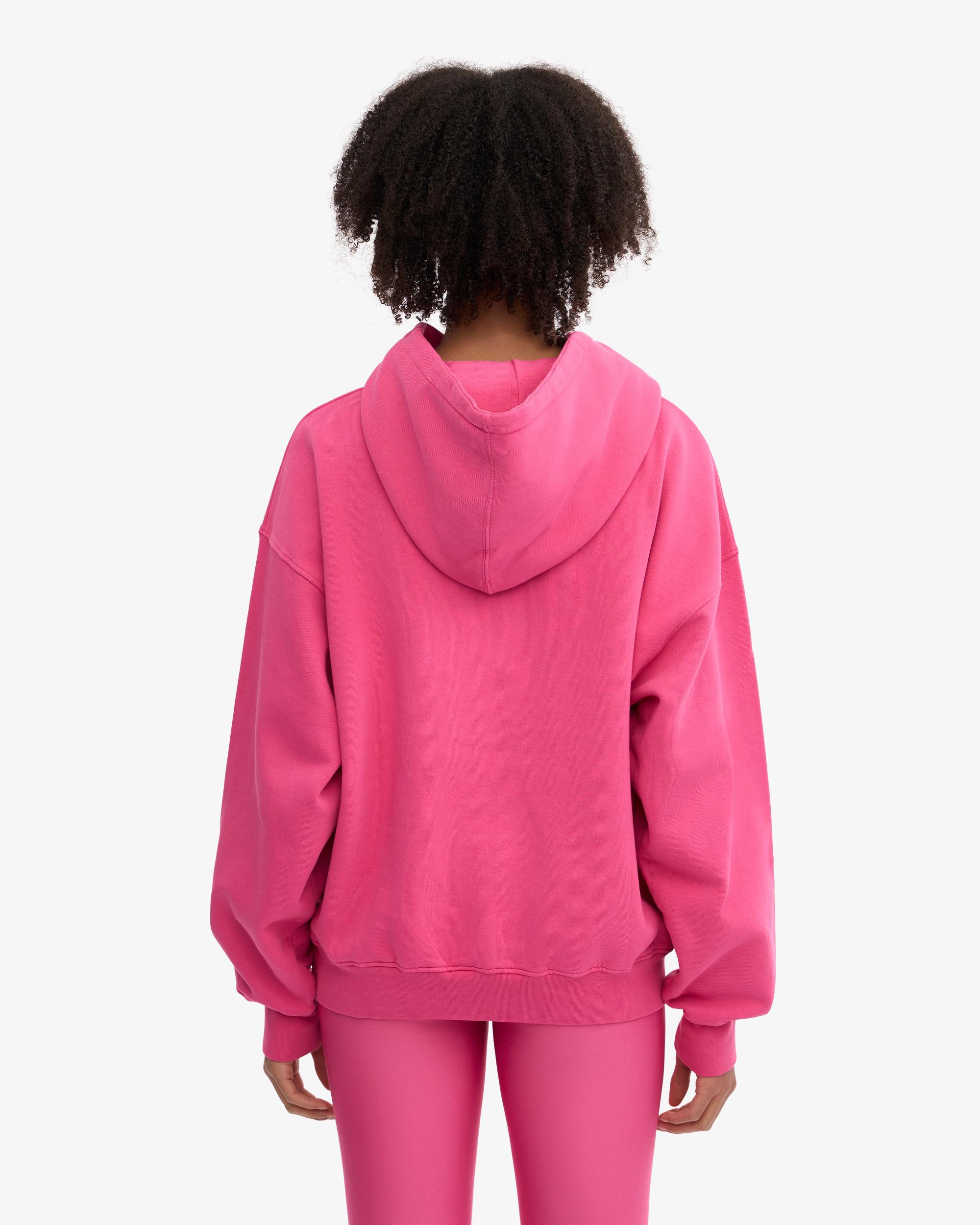Organic Oversized Hood - Bubblegum Pink Product Image