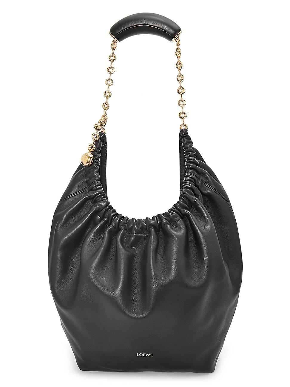 Squeeze Medium Shoulder Bag in Napa Leather Product Image