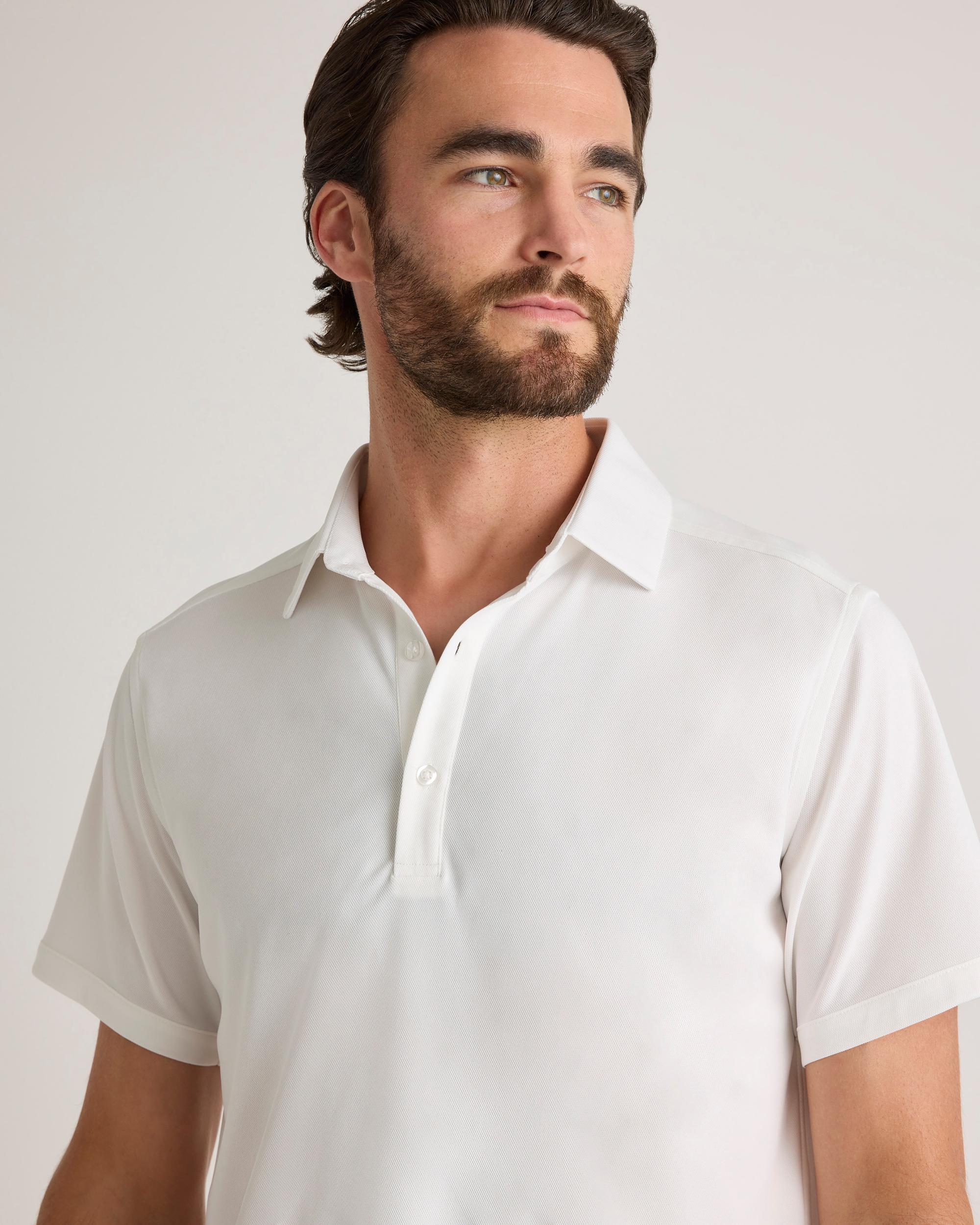 Quince | Men's Commuter Stretch Pique Polo 100% Polyester Product Image