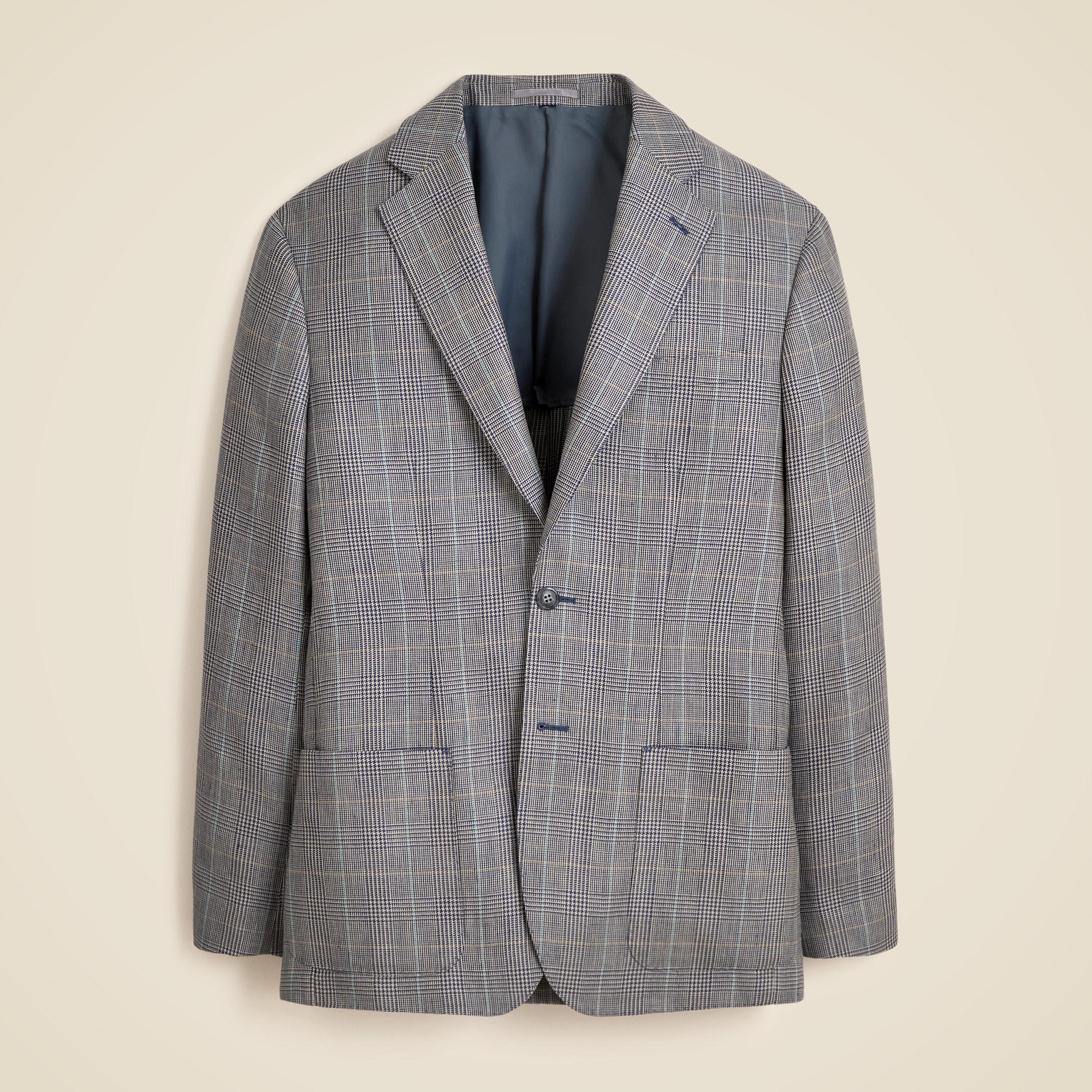 Blazer in English wool-linen blend Product Image