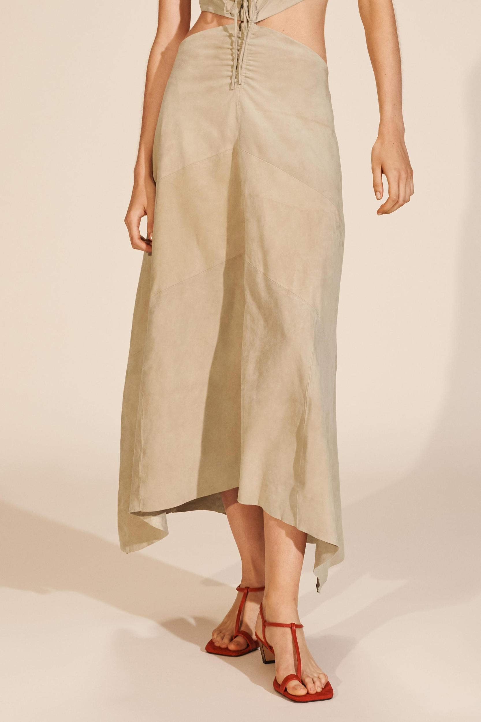 LIMITED EDITION SUEDE CUT-OUT DRESS Product Image