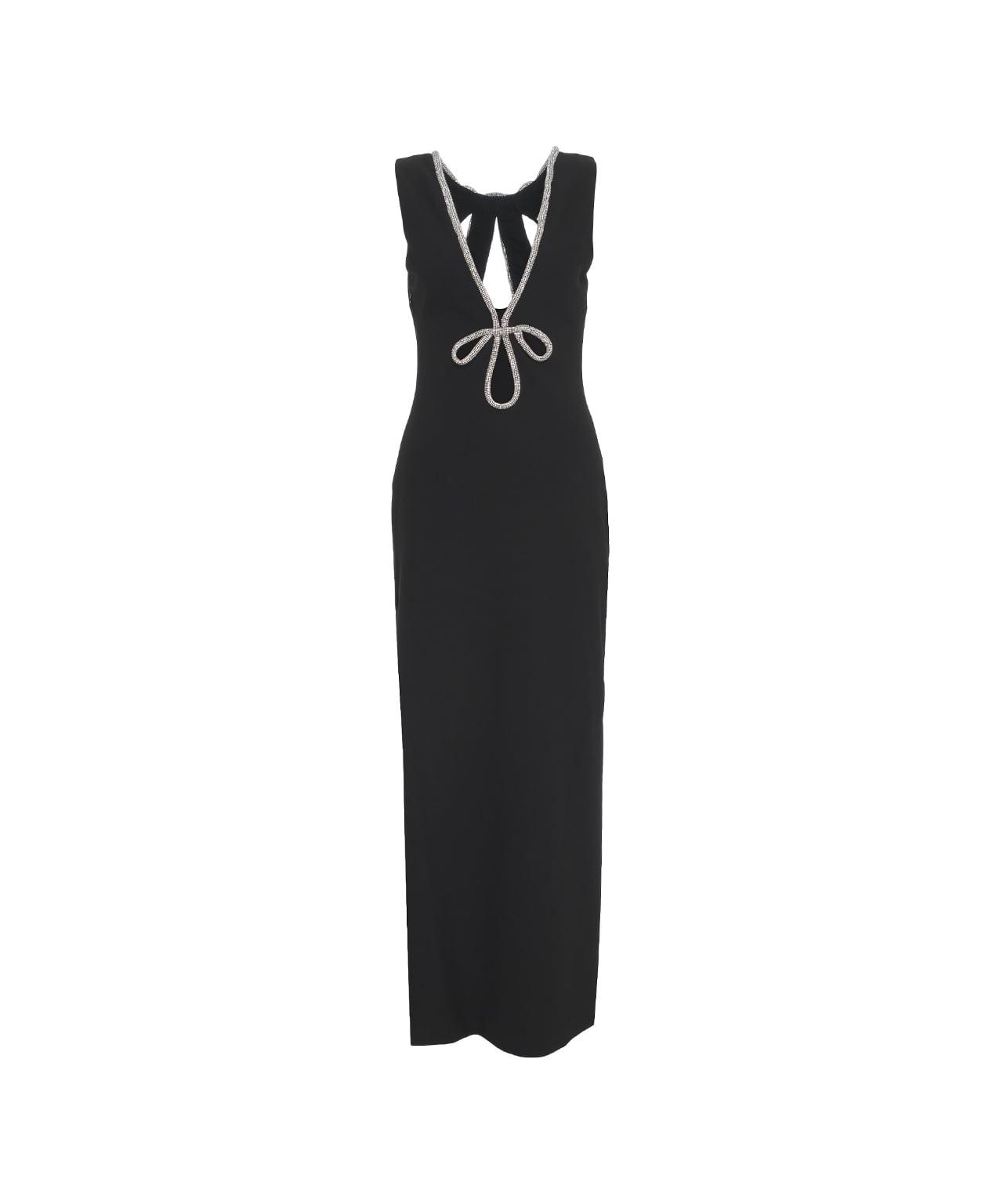 Maxi dress with glitter detail Product Image