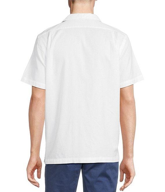 Cremieux Blue Label St. Tropez Short Sleeve Camp Landscape Print Woven Shirt Product Image