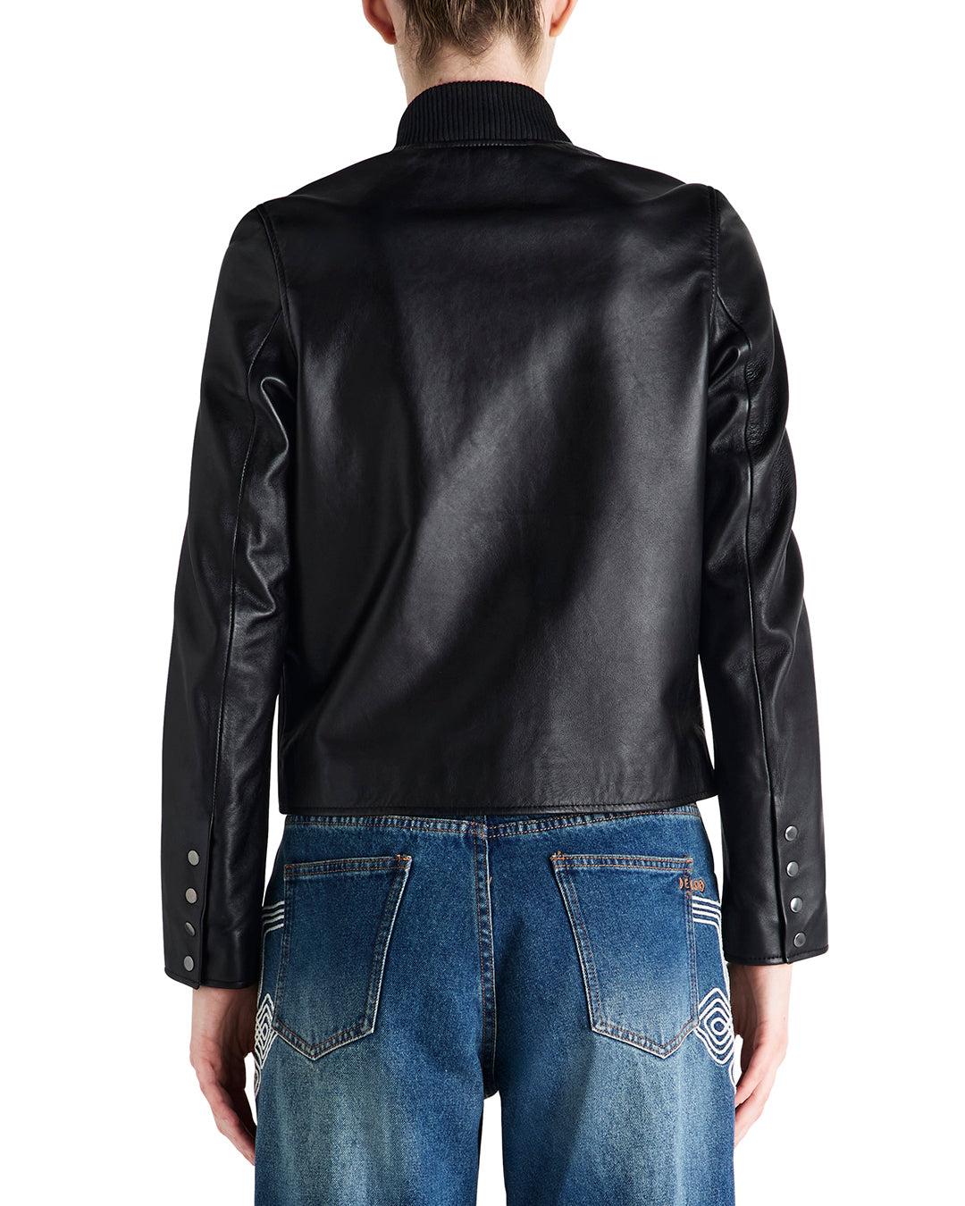 Norton Leather Jacket - Black Product Image