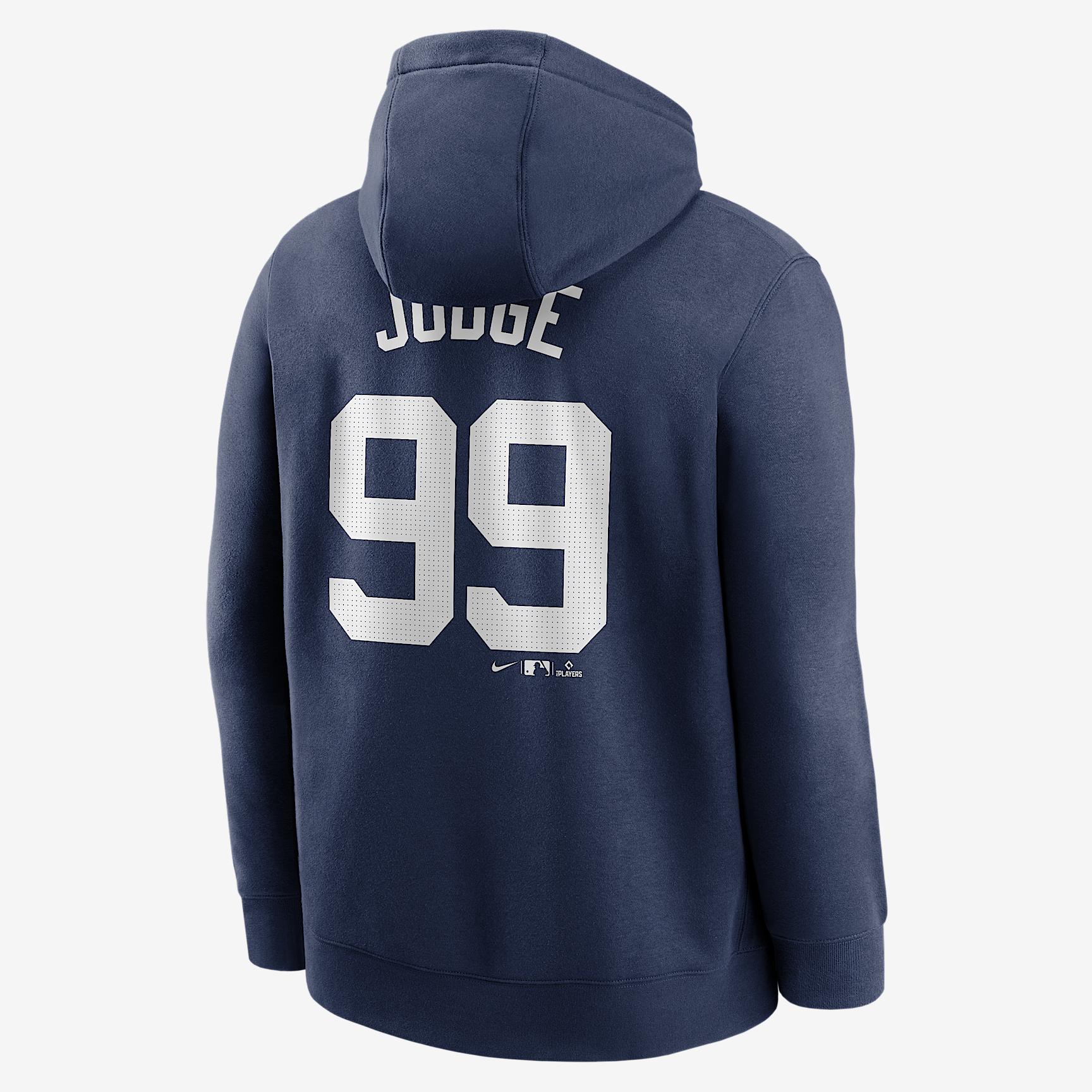 Aaron Judge New York Yankees Club Nike Mens MLB Pullover Hoodie | NKDK06GNK9-261 Product Image