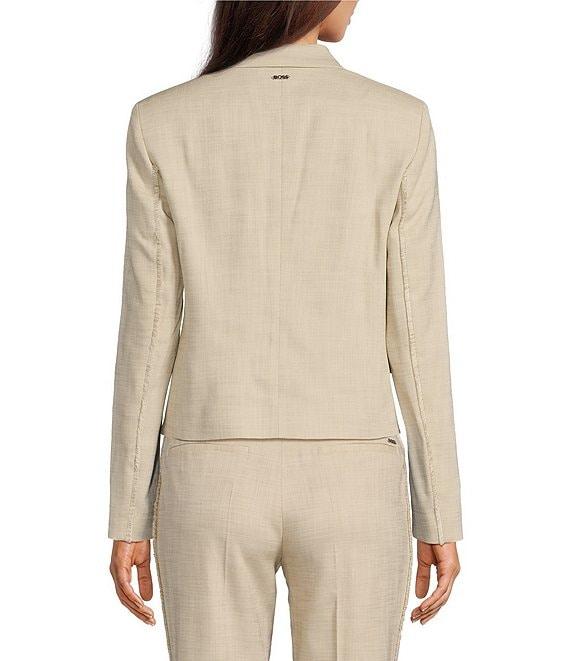 BOSS by Hugo Boss Jaleto Notch Lapel Long Sleeve Blazer Product Image