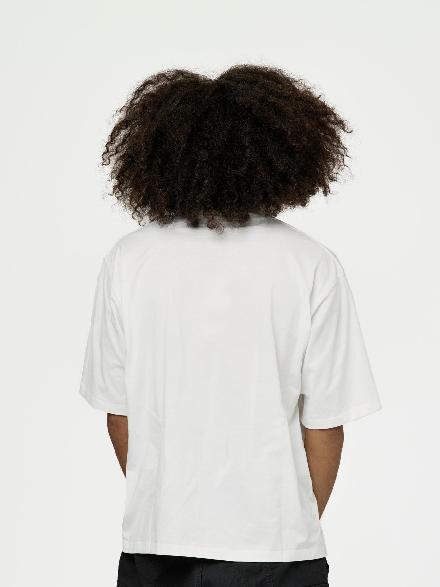 Marni Printed Pop Fields Logo T-Shirt (Lily White) Product Image