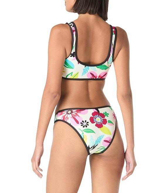 kate spade new york Safari Floral High Cut Classic Swim Bottom Product Image