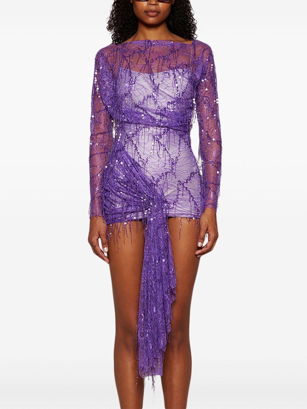 Enceased Beaded Ivy Lace dress Product Image