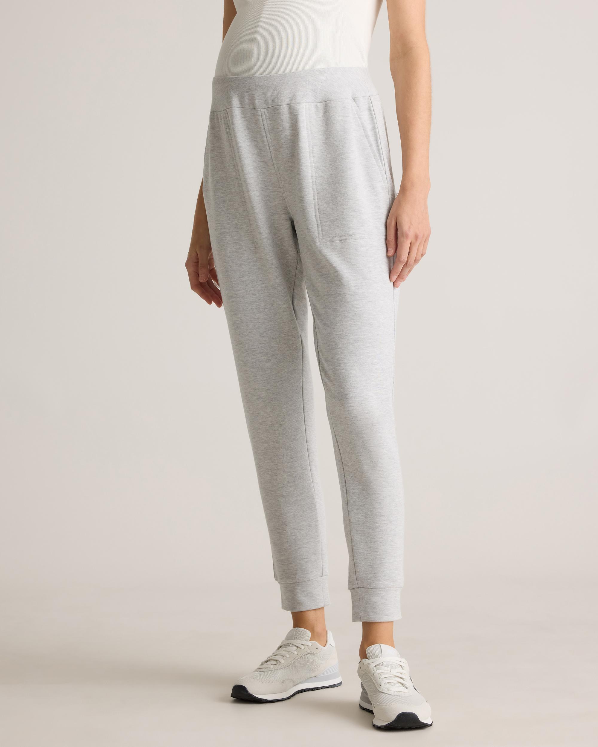 Quince | Women's SuperSoft Fleece Maternity Over Belly Joggers Lenzing Modal Product Image