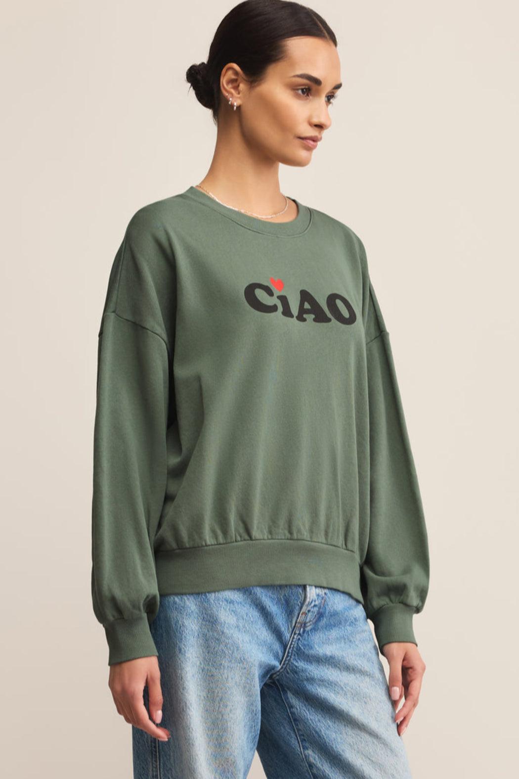 Ciao Sunday Sweatshirt Product Image