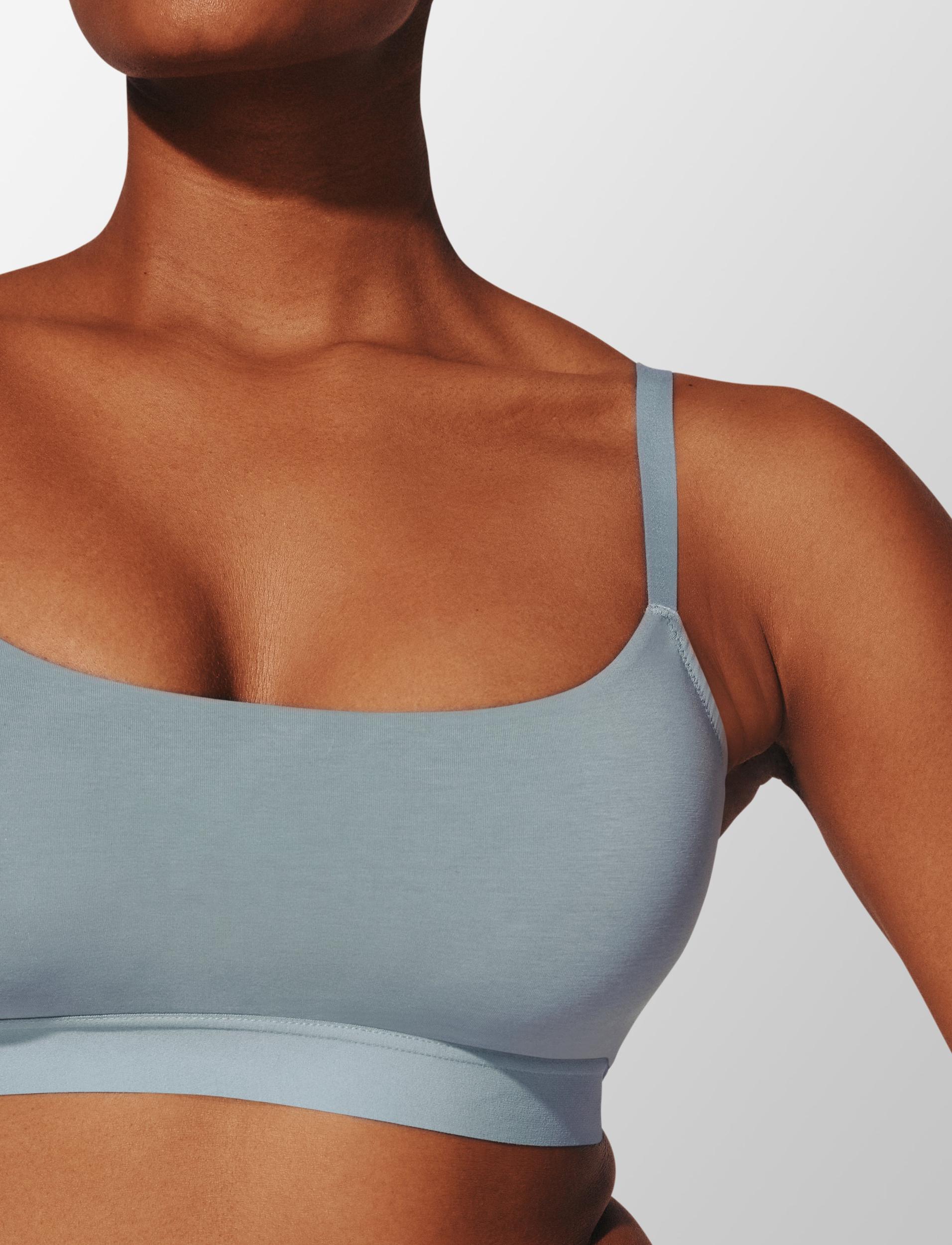 Organic Cloud Cotton Scoop Bralette Product Image