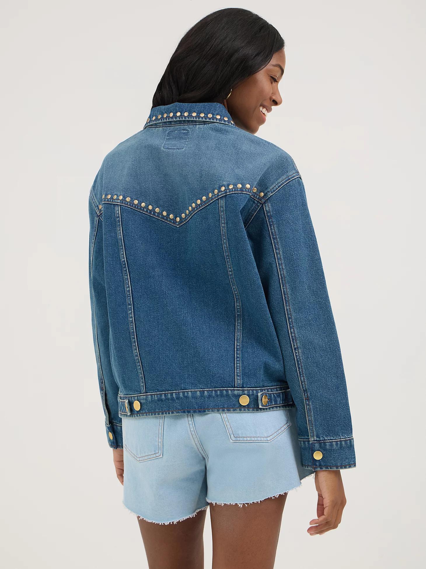 Wrangler® x Yellow Rose by Kendra Scott Studded Jacket | Women's JACKETS & OUTERWEAR | Wrangler® Product Image