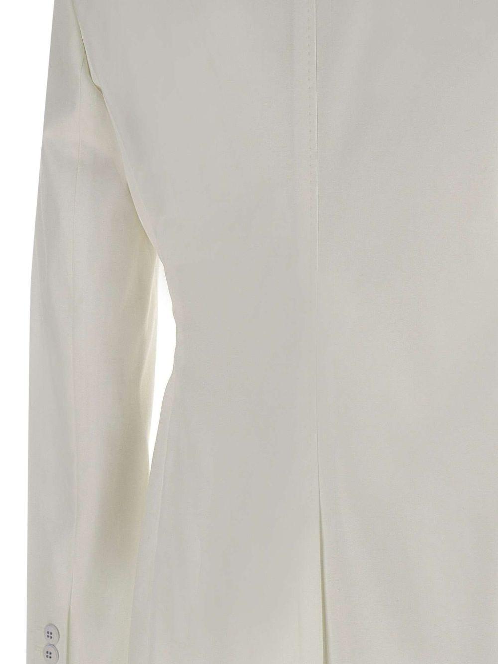 notched-lapels button blazer Product Image