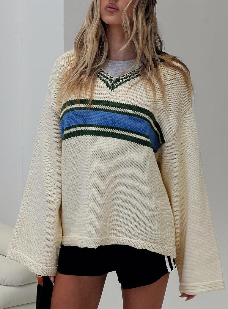 Old Sport Knit Sweater Multi Product Image