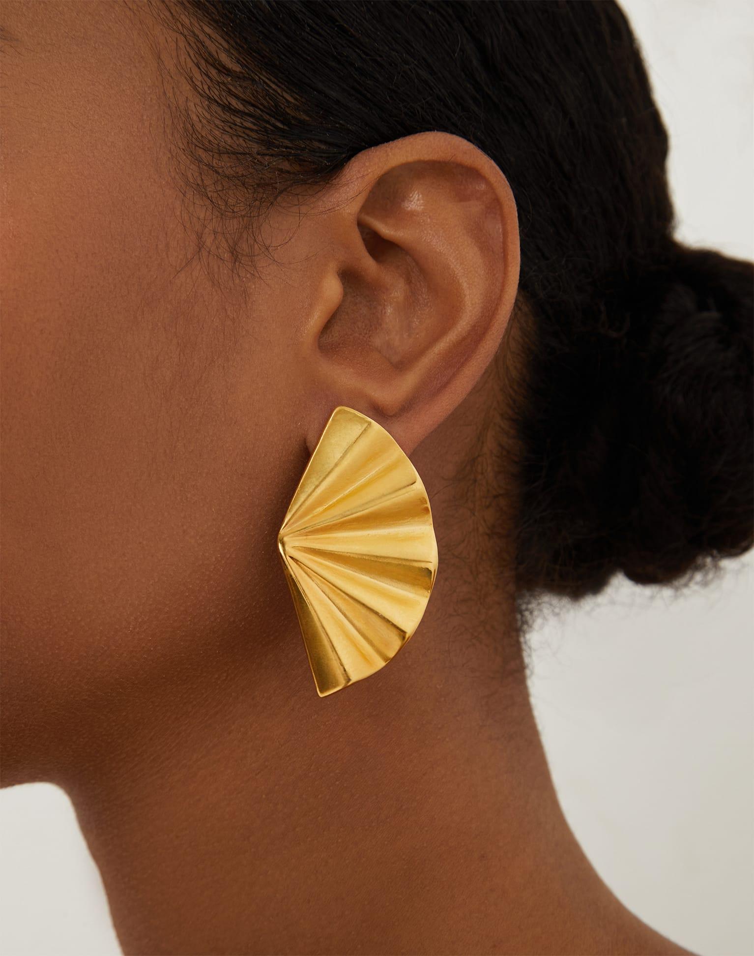 Alexa Earrings - Gold Product Image