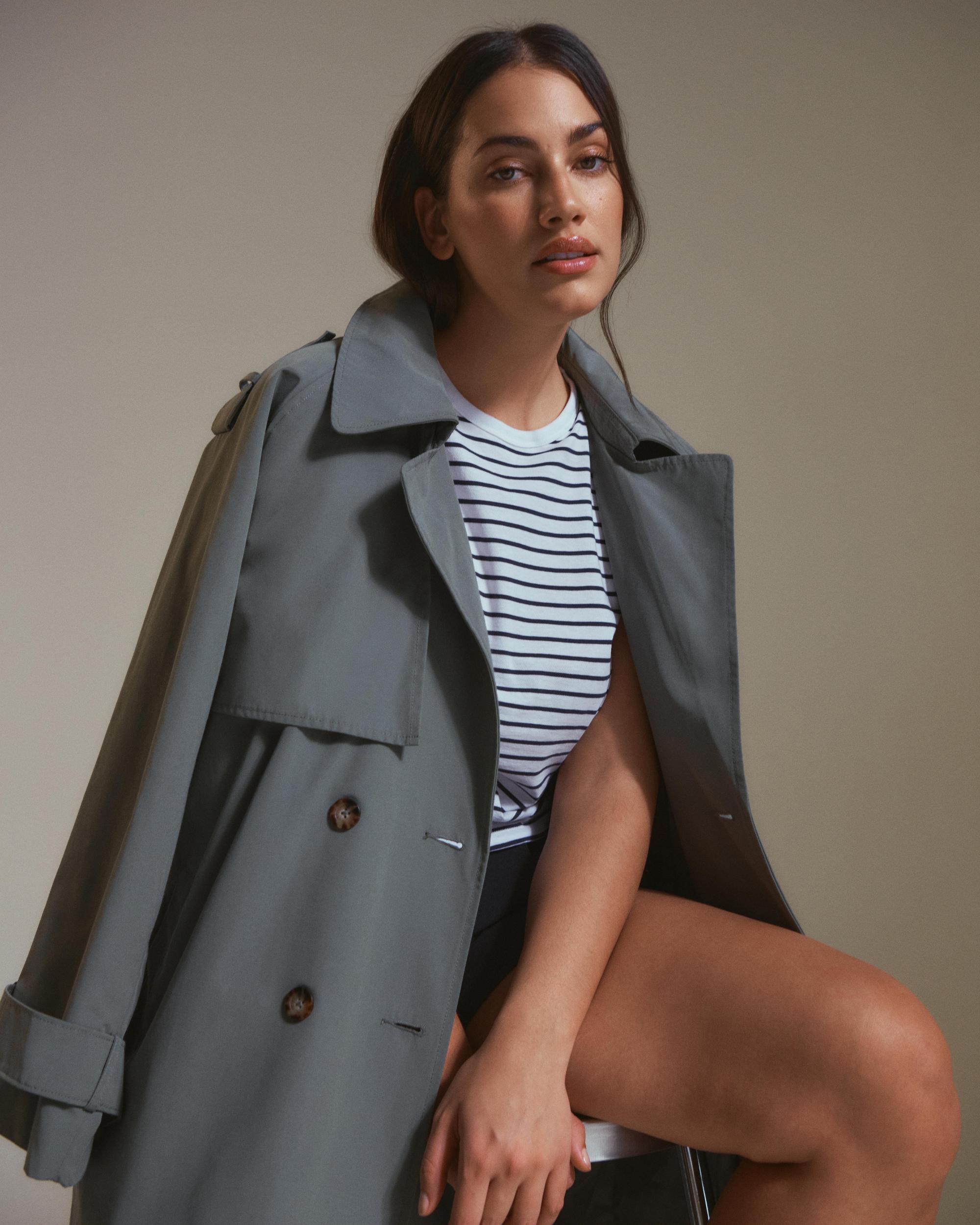 Essential Polished Body-Skimming Tee Product Image