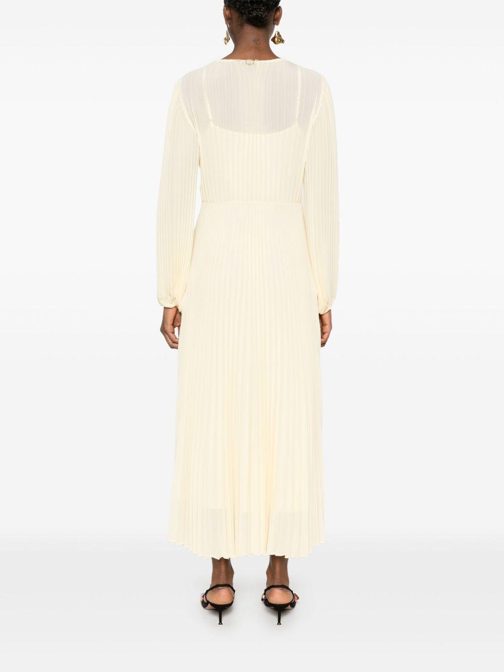 plissé maxi dress Product Image