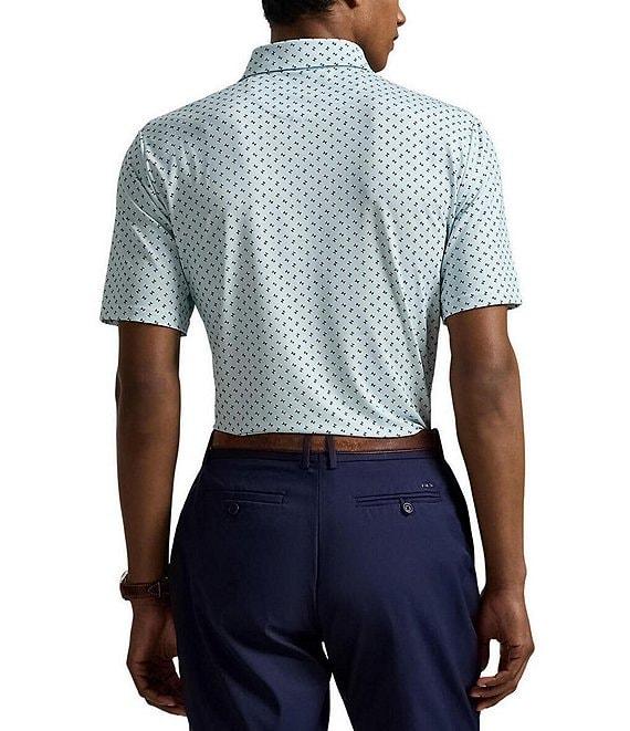 Polo Ralph Lauren RLX Classic Fit Deco Print Performance Stretch Short Sleeve Polo Shirt Product Image