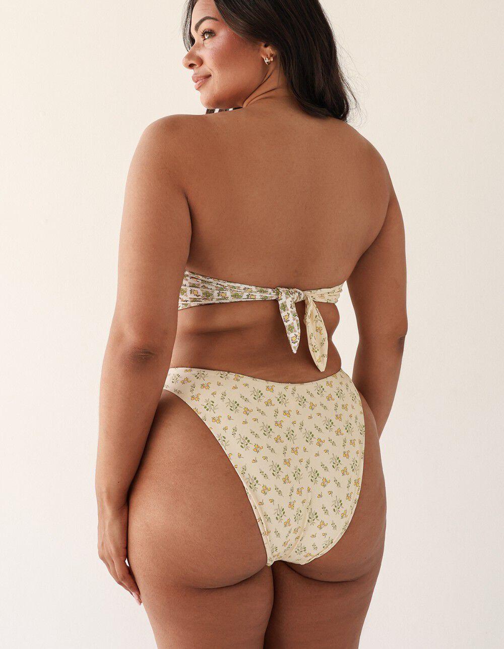 DIPPIN' DAISY'S Dive In Super Cheeky Bikini Bottoms - YELLOW Product Image