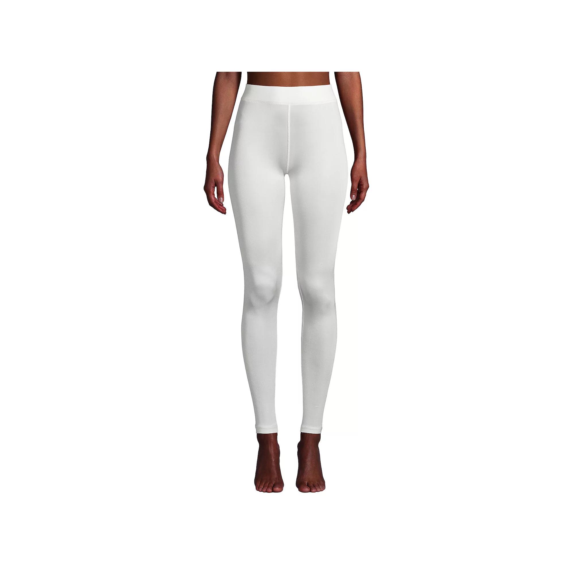 Petite Lands' End Silk Interlock Pants, Women's,  Product Image