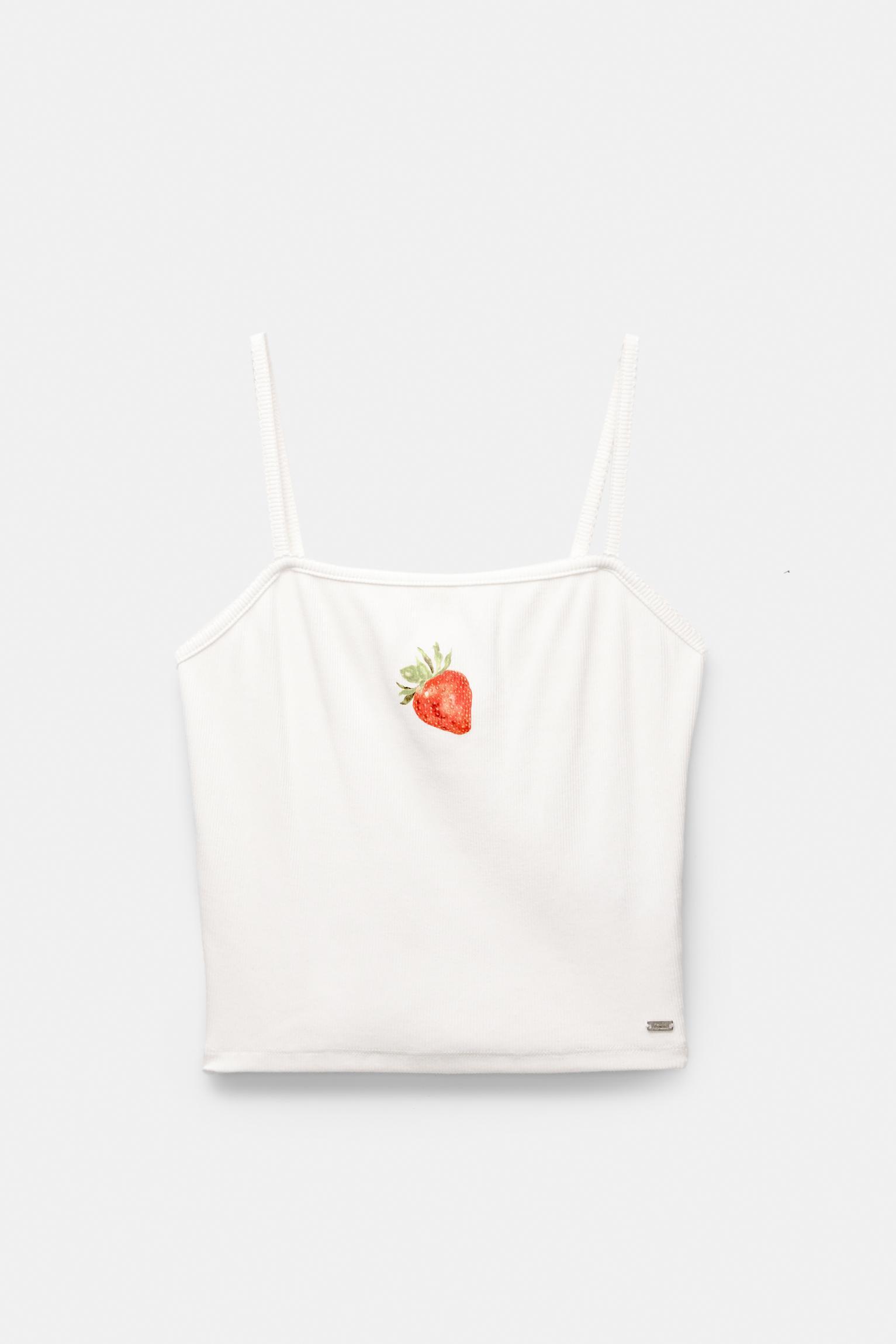 Strawberry strappy top Product Image