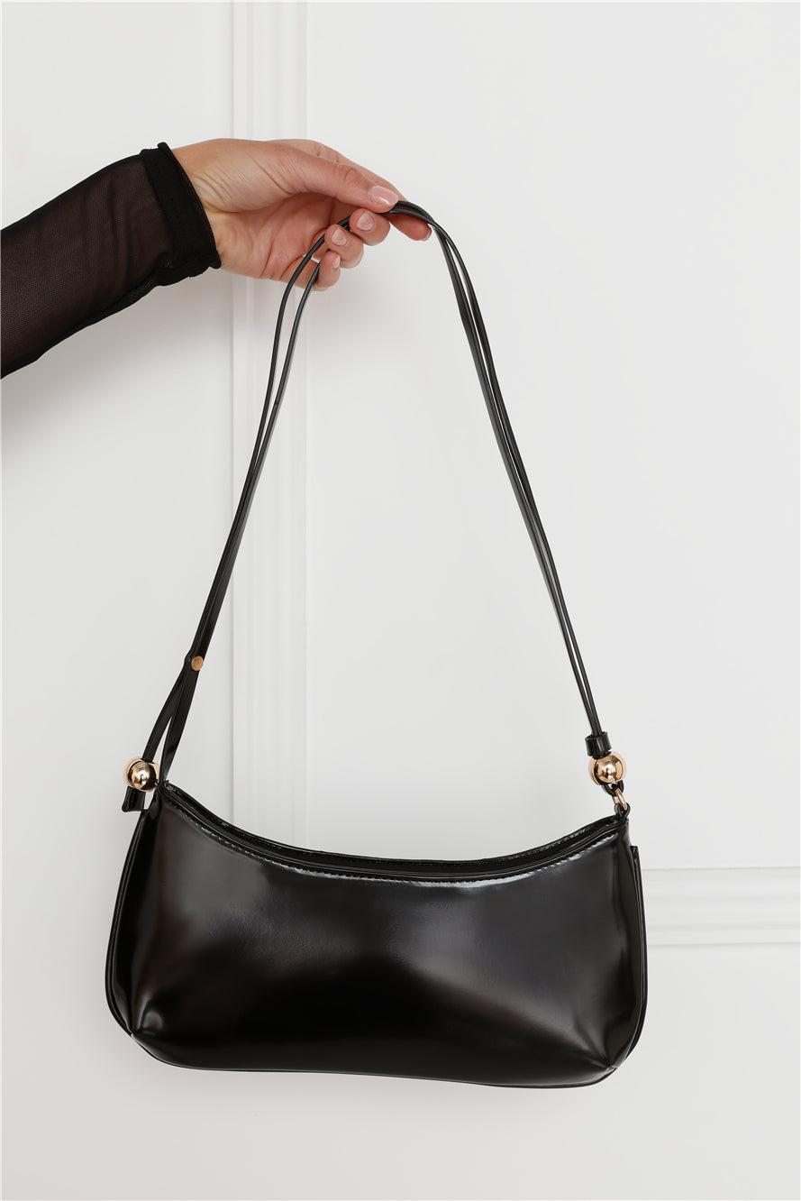 Rosabelle Shoulder Bag Black Shine Product Image