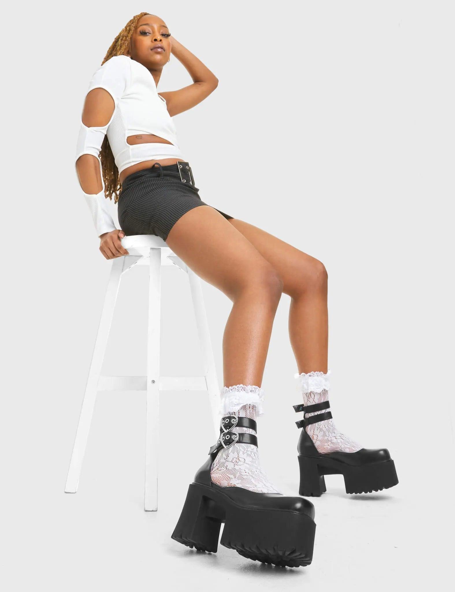 Mistake Chunky Platform Shoes Product Image