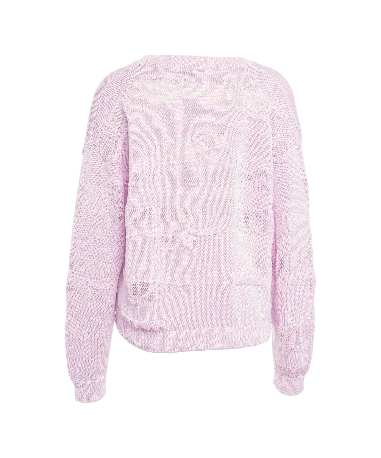 Sweater with knit pattern Product Image