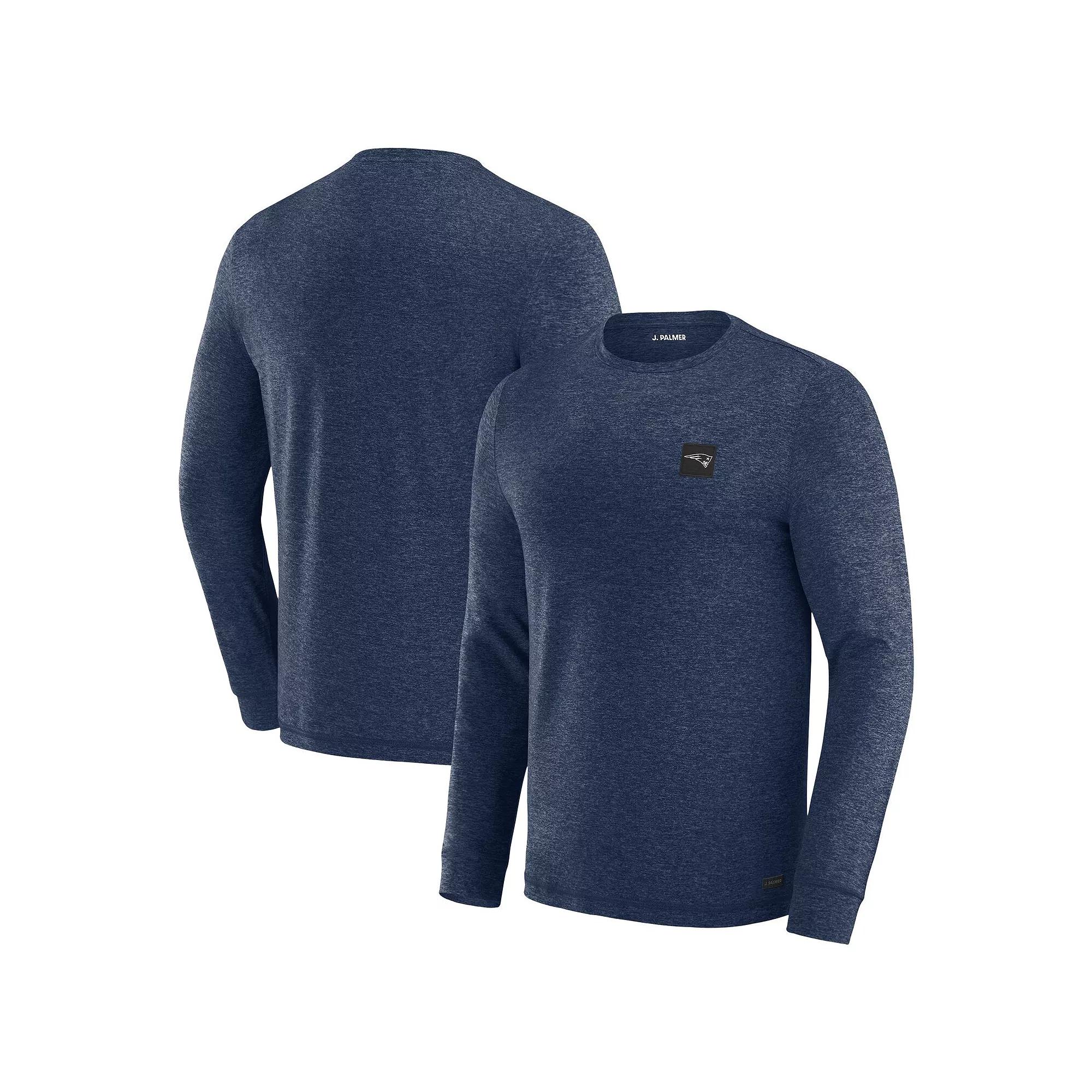 Men's J. Palmer Navy Houston Texans Four Down Long Sleeve T-Shirt,  Product Image