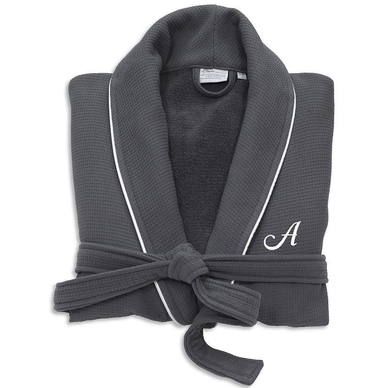 Linum Home Textiles Turkish Cotton Personalized Waffle Terry Bathrobe, Adult Unisex,  Product Image