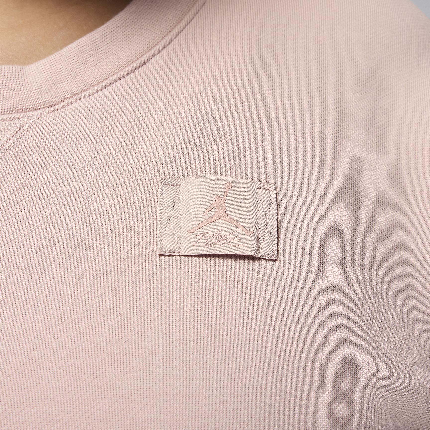 Jordan Flight Fleece Women's Crew-Neck Sweatshirt (Plus Size) Product Image